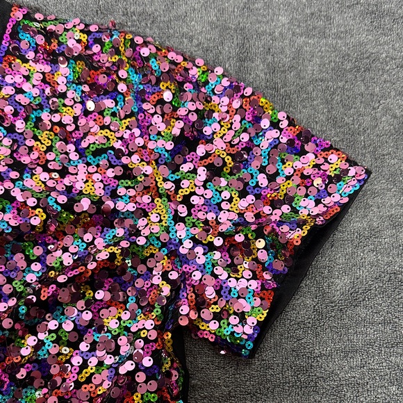 WHXY Pink Sequin Birthday Tunic Top - Picture 11 of 12